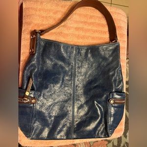 TANO Shoulder Bag, Navy Blue